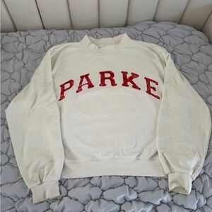 Parke Bandana Print Mock Neck - Size L/XL.